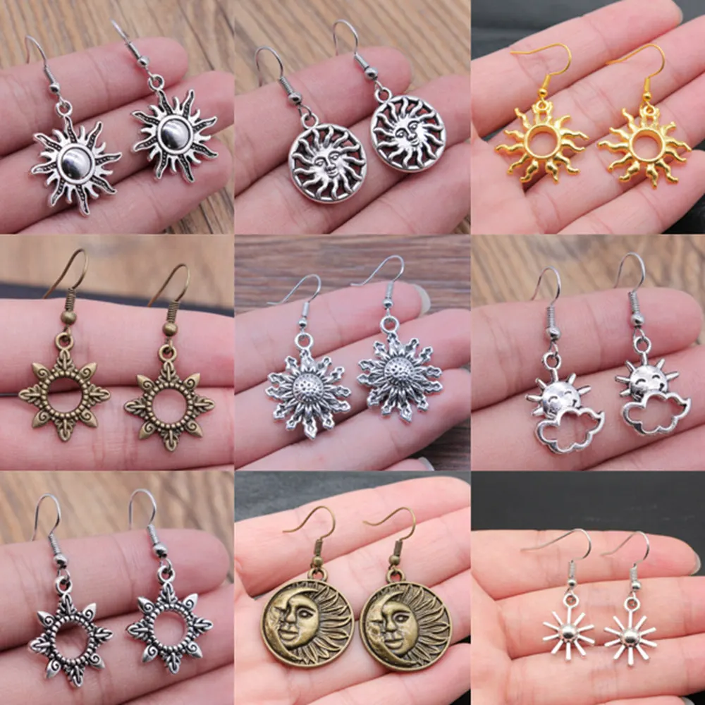 Sun Earrings Diy Accessories Handmade Jewelry Tools