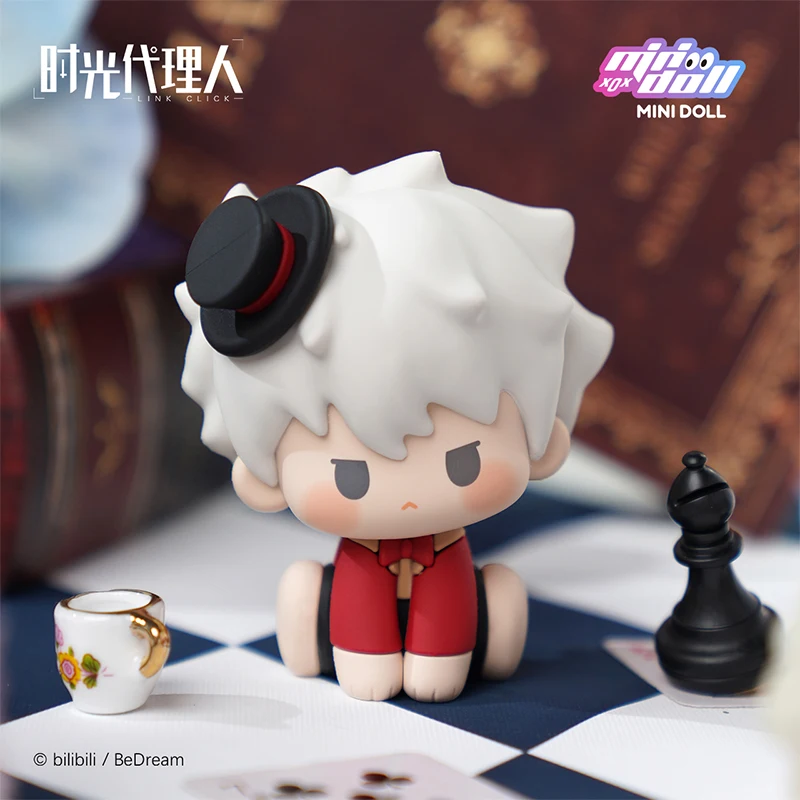 Minidoll Genuine Time Agent Blind Box Time Wonderland Series Figure Animazione Ornamenti in plastica morbida Scatola misteriosa Giocattolo regalo