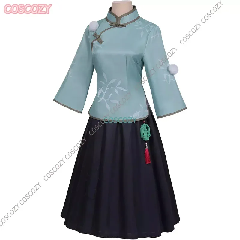 زي تنكري VQi Shiyi، شعر مستعار عتيق، تنورة شيونغسام على الطراز الصيني للنساء، زي الحدث