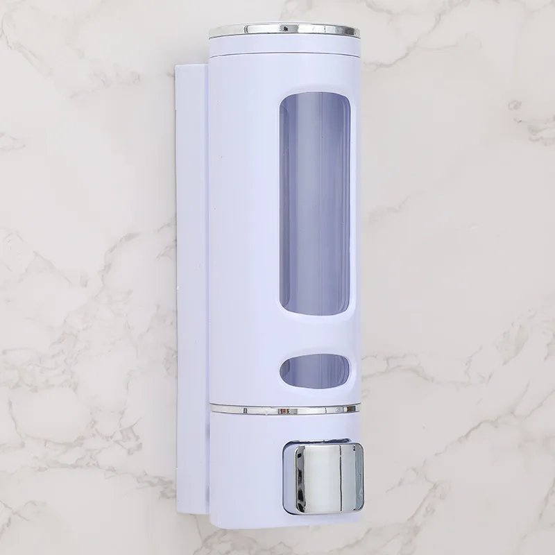 Hot Selling 400ml Hotel Household Liquid Soap Dispenser Toilet Hand Sanitizer Hand-pressed Bathroom Wall Hanging Soap Dispenser