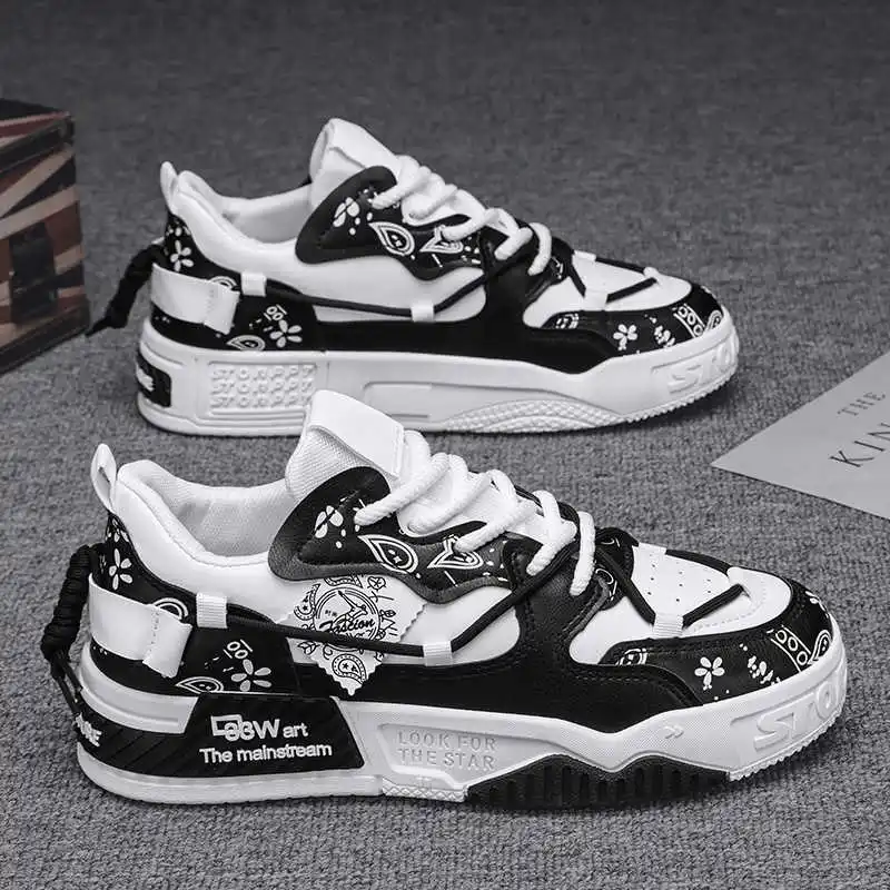 

Rubber Sole Ete Sneakers Autumn Skateboarding Best Sports Boots For Walking Women's Shoes 43 Size China Styling Design