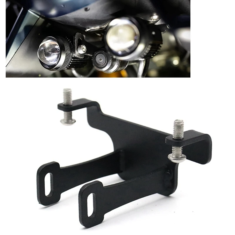 2X Spotlight Bracket For YAMAHA T Max 560 Accessories 2022 2023 Auxiliary Lamp Bracket TMAX 560 Additional Lamp