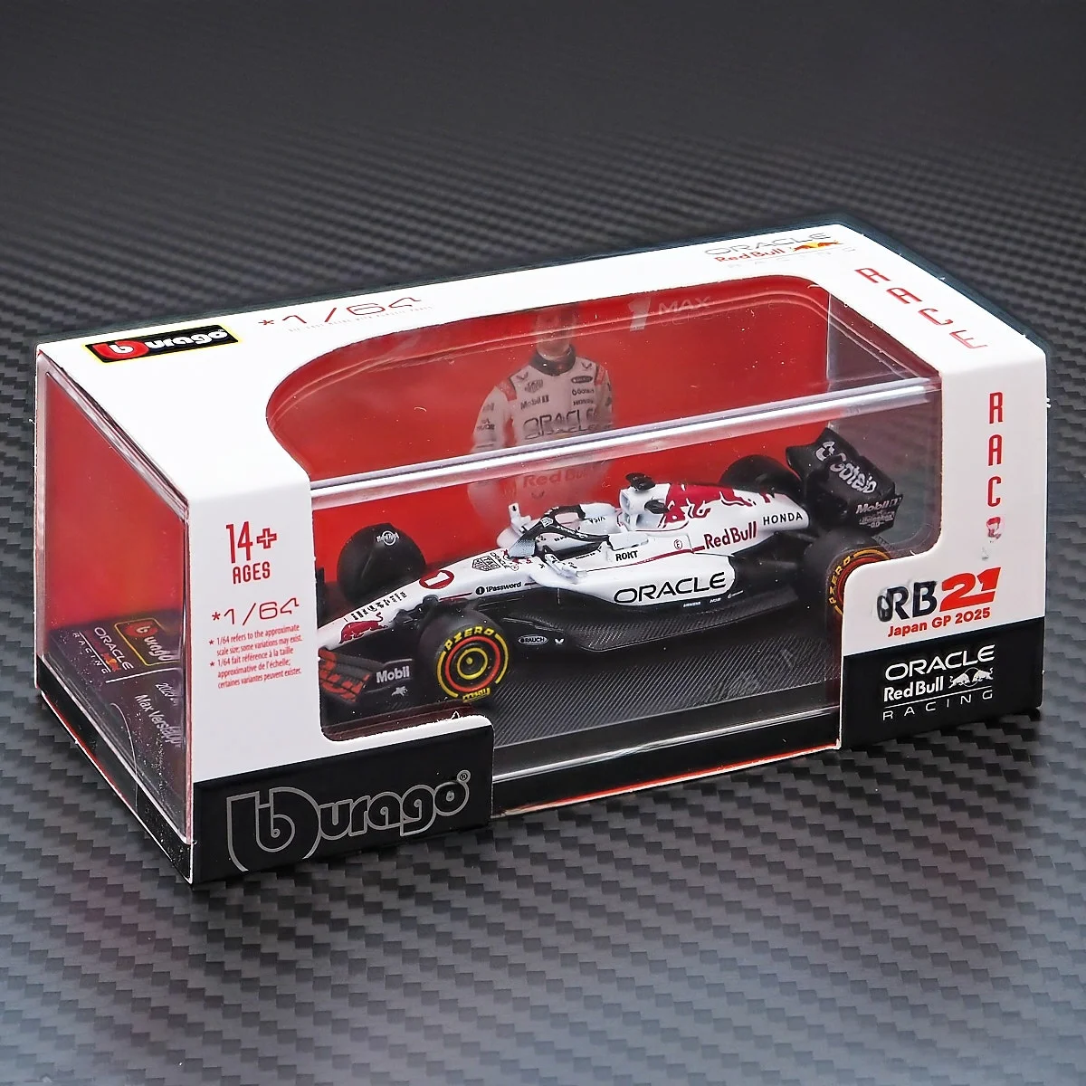 2025シーズン-64-fフォーミュラレーシングカーモデル-レッドブルチーム-フェルスタッペン-stステーション-ビューティーハイ-ブラゴ公式ライセンス