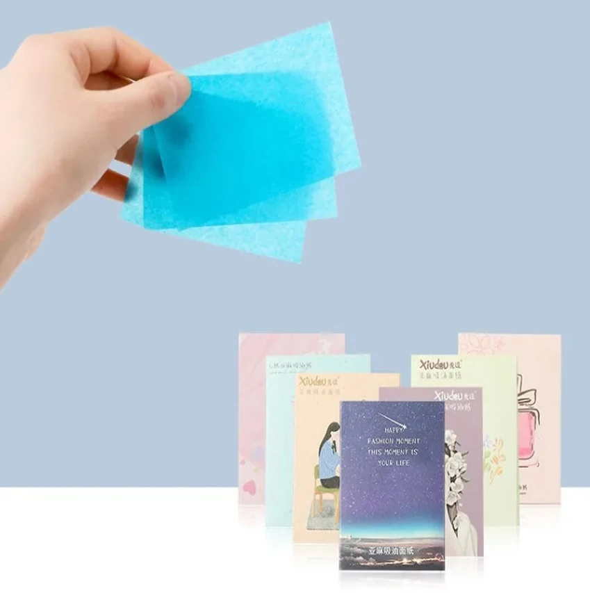 NEW 50/100 Pcs / Face Oil Blotting Papers Makeup Matting Face Oil Blotting Sheets Oil Control Oil-absorbing Facial Towel Tool