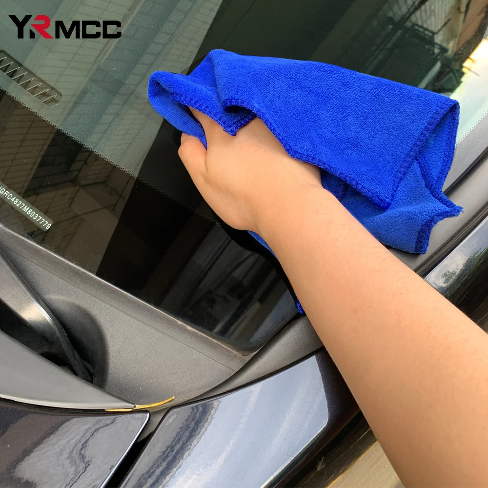 10/20Pcs Microfiber Towels Car Wash Microfiber Cleaning Towel Cloths Reusable Cleaning Towels W/ Super Absorbent for Car Window