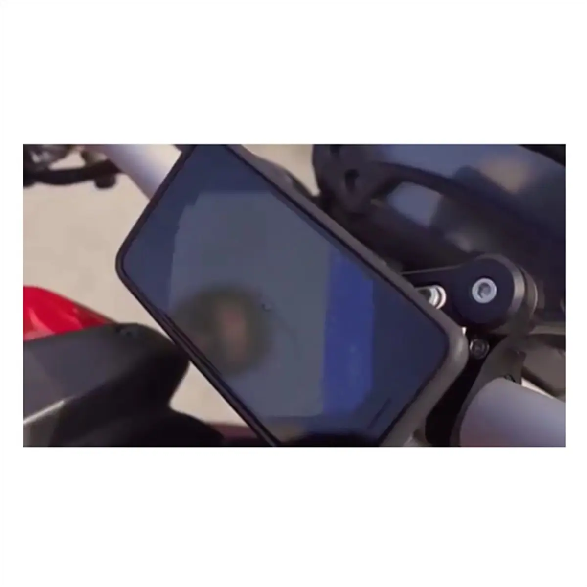 A23Z Universal Motorcycle Mobile Phones Bracket Motorcycle Travel Navigation Holder Fixing Clip Anti Shock