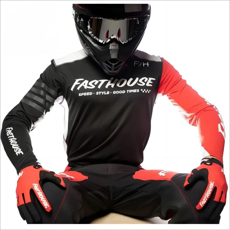 New Style Motocross Racing Bike Ride Motorcycle LongSleeve Motor Jersey Sports Cycling Jersey