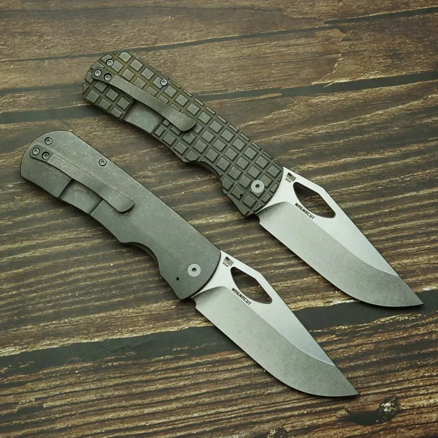 LEMIFSHE Dixon cuchillo plegable EDC de acero y titanio - imagen 2