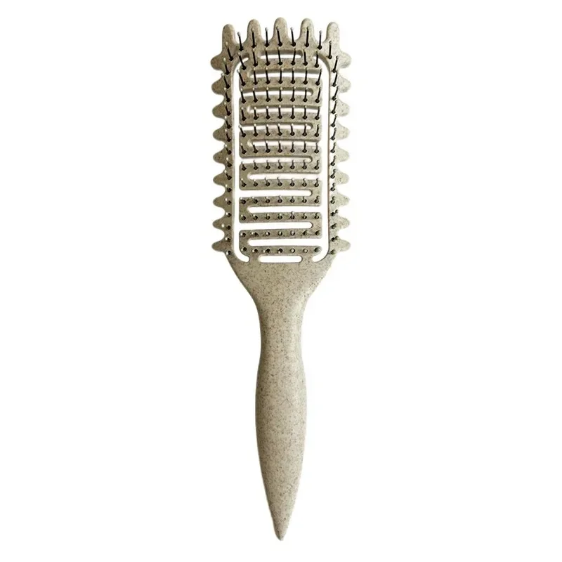 Locken-Definierbürste mit Hohlraumdesign, Entwirrbürste für nasses, lockiges Haar, Formgebende Lockenbürste, Friseurwerkzeug – Detail 7