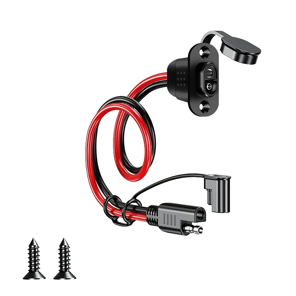 SAE Quick Connector Harness SAE Adapter Male Plug to Female Socket Cable 12/16/18AWG SAE Extension Cord 30/50CM