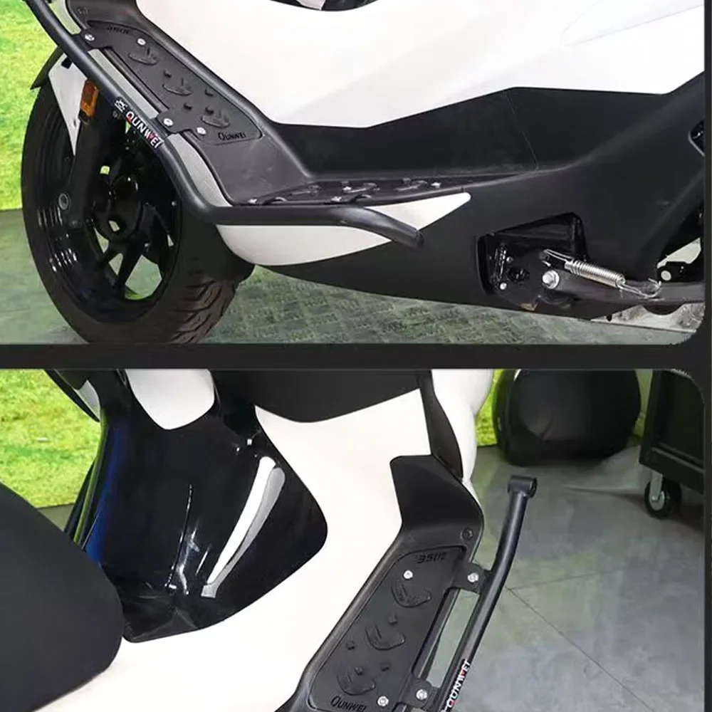 Motorcycle Conversion Accessories Engine Protective Bar Impact Protector for ZONTES 350E Carbon Steel Bumper Guards