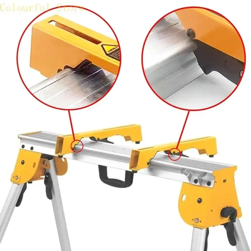 Pack of 2 Clamps for Multiple Model Miter Stands Sawer Mounting Brackets Replacement Power Tool Accessories