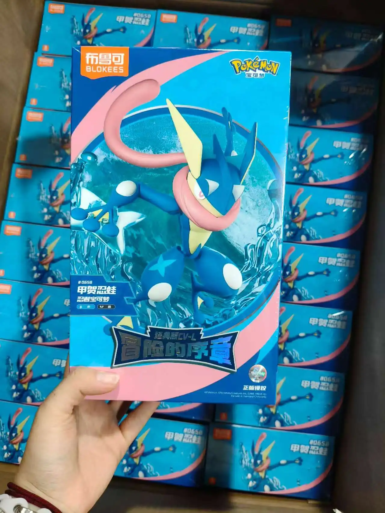 

Blokees Original Pokemon Pikachu Eevee Charmander Charizard Greninja Meowscarada Ceruledge Cartoon Characters Building Block Toy