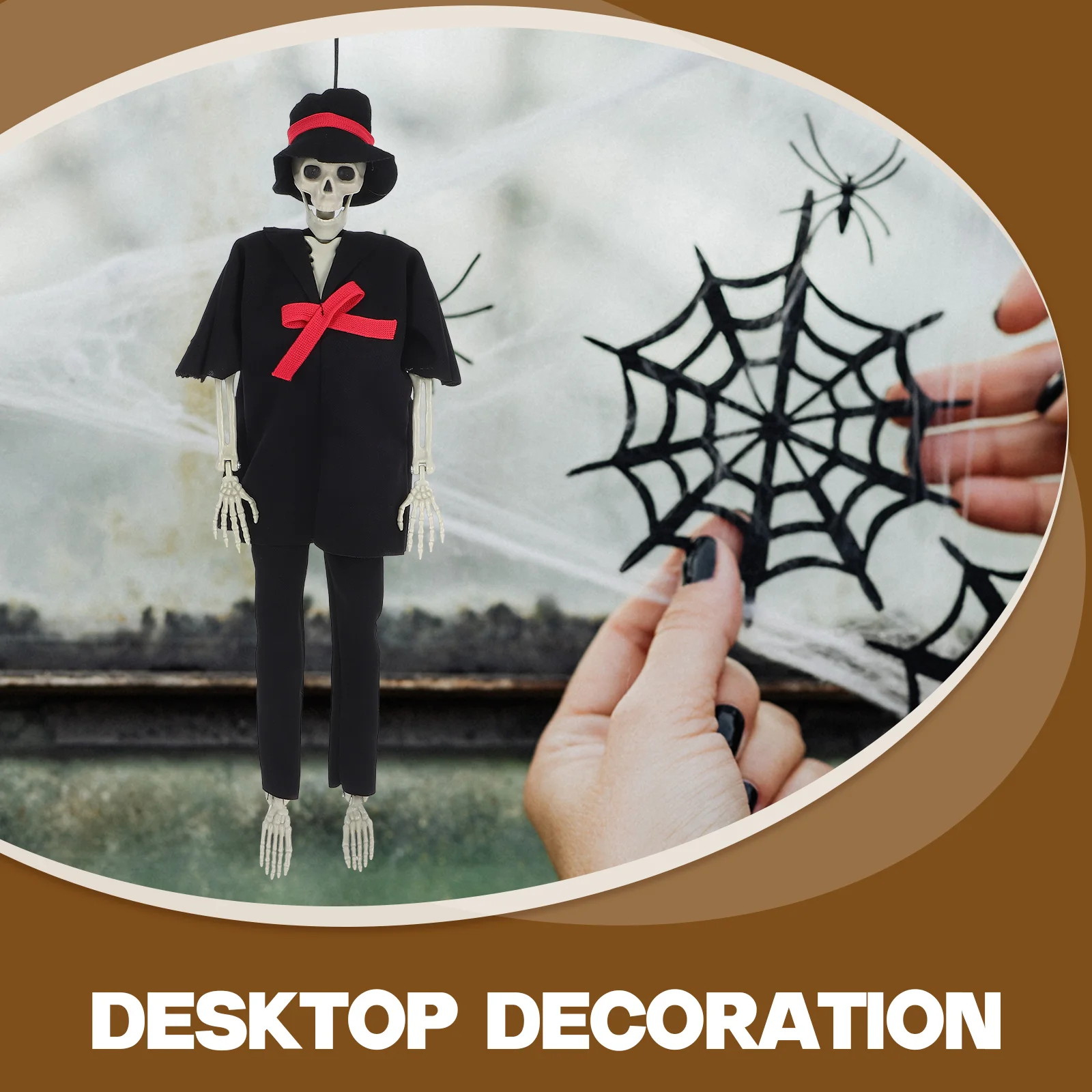 1 قطعة تمثال الجمجمة خفيفة الوزن ديكور المنزل لغرفة المعيشة غرفة نوم مكتب سطح المكتب هالوين حفل زفاف الجدول حديقة