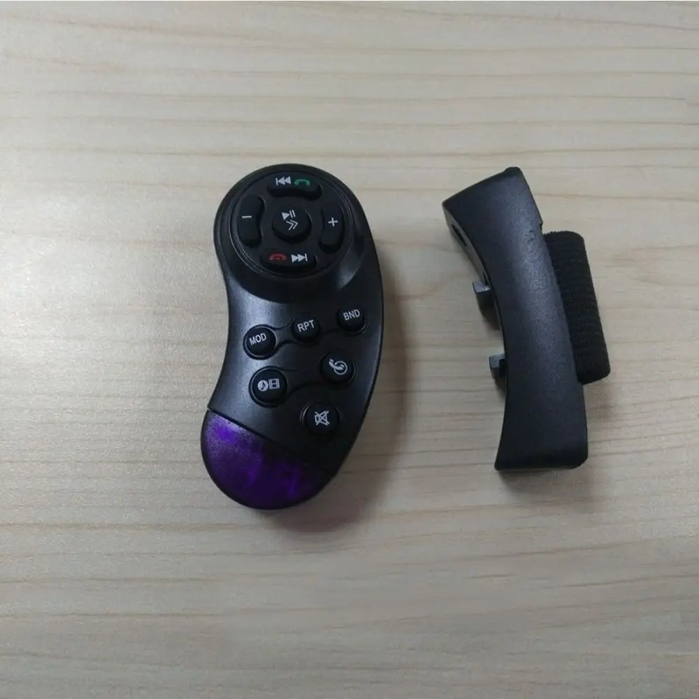 Wireless Steering Wheel Remote Control 11-Key Car Navigation Button Remote Control Steering Wheel Switch Media Music Player