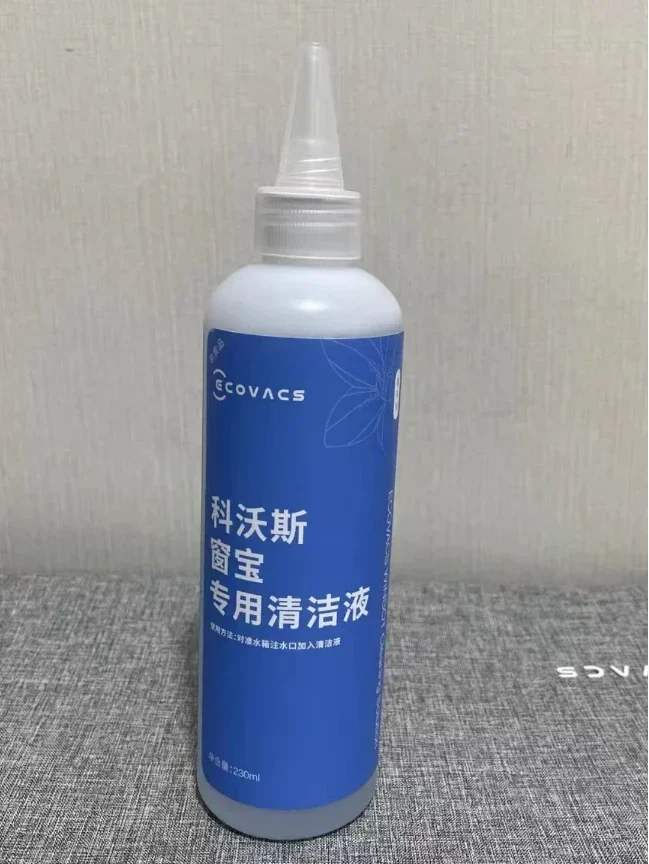 ECOVACS Original WINBOT 230ML Cleaning Solution Compatible with W2 OMNI W2 pro W2 pro OMNI W1 pro WINBOT MINI HA41