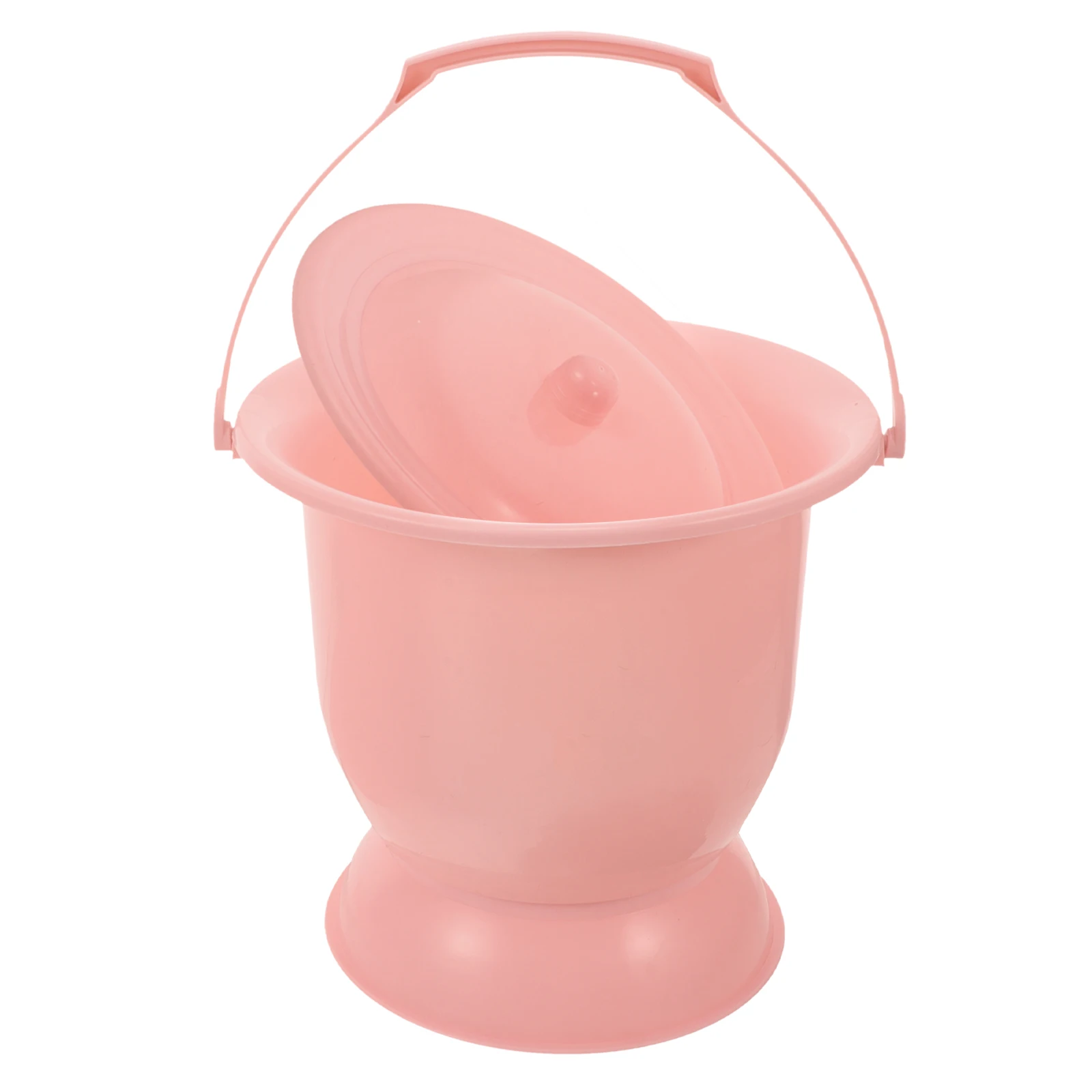 

Portable Toilet Pink Plastic Urinal Bottle Chamber Pot Bedroom Urine Bucket Bedpan Potty Household Chamber Pot