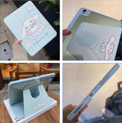 Imagen 2 del producto Sanrio Cinnamoroll para iPad funda ipad 9/10/11 A16 11 pulgadas funda para tableta Air 3 4 5 10,9 pulgadas M2 M3 Pro 3 4 5 6 12,9 pulgadas M4 funda protectora