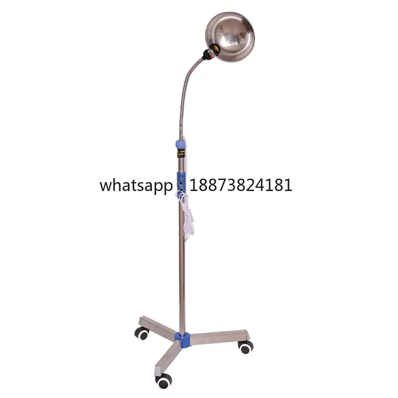 Surgical Reflective Gynecological Examination Light LED Adjustable Brightness Color Dimmable Floor Stand Stainless fas