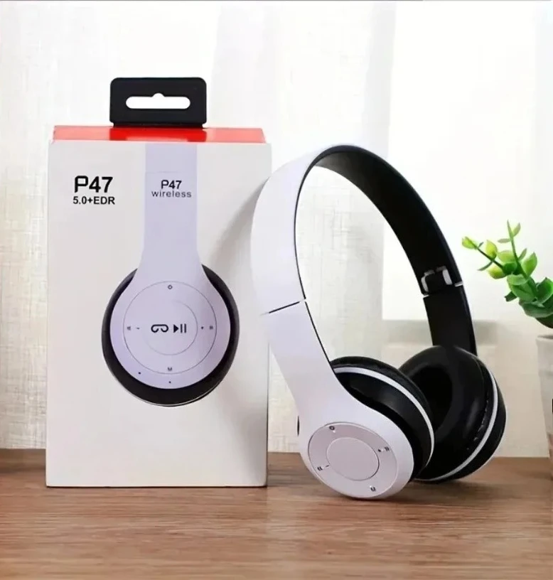 Stereo P47 Headset 5.0 Bluetooth Headset Folding Series Wireless Sports Game Headset
