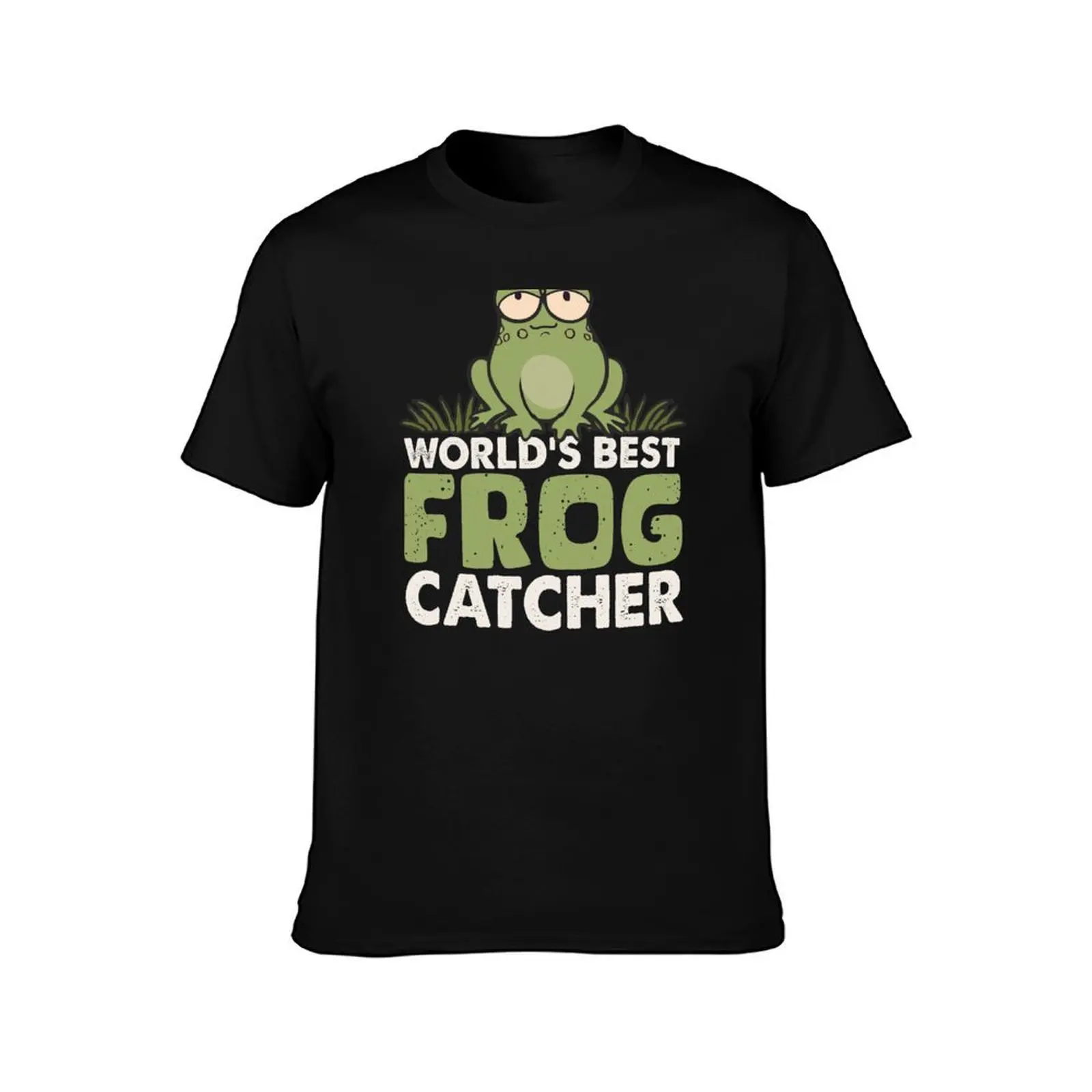 World's Best Frog Catcher Funny Gifts for Kids Who Love Catching Frogs T-Shirt Quick Dry Light Sports T-Shirt