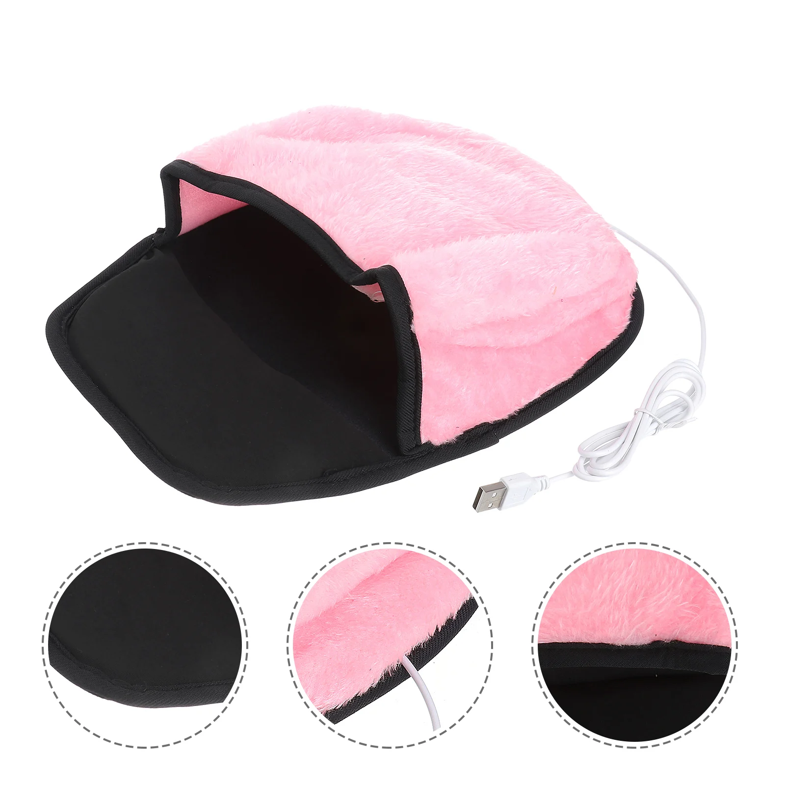 

Heated Mouse Pad USB Warm H Electric Cushion Large Space Winter Comfort Work Gift Computer Peripheral Soft Heating Mat