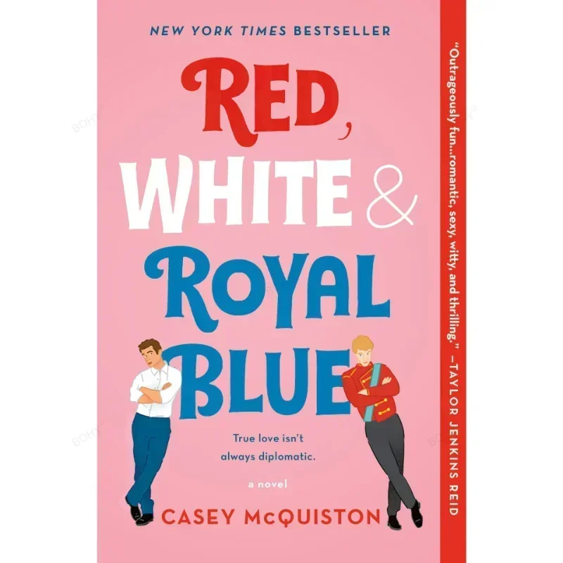 Red White & Royal Blue: A Novel The Power of Habitenglish Books English Novel