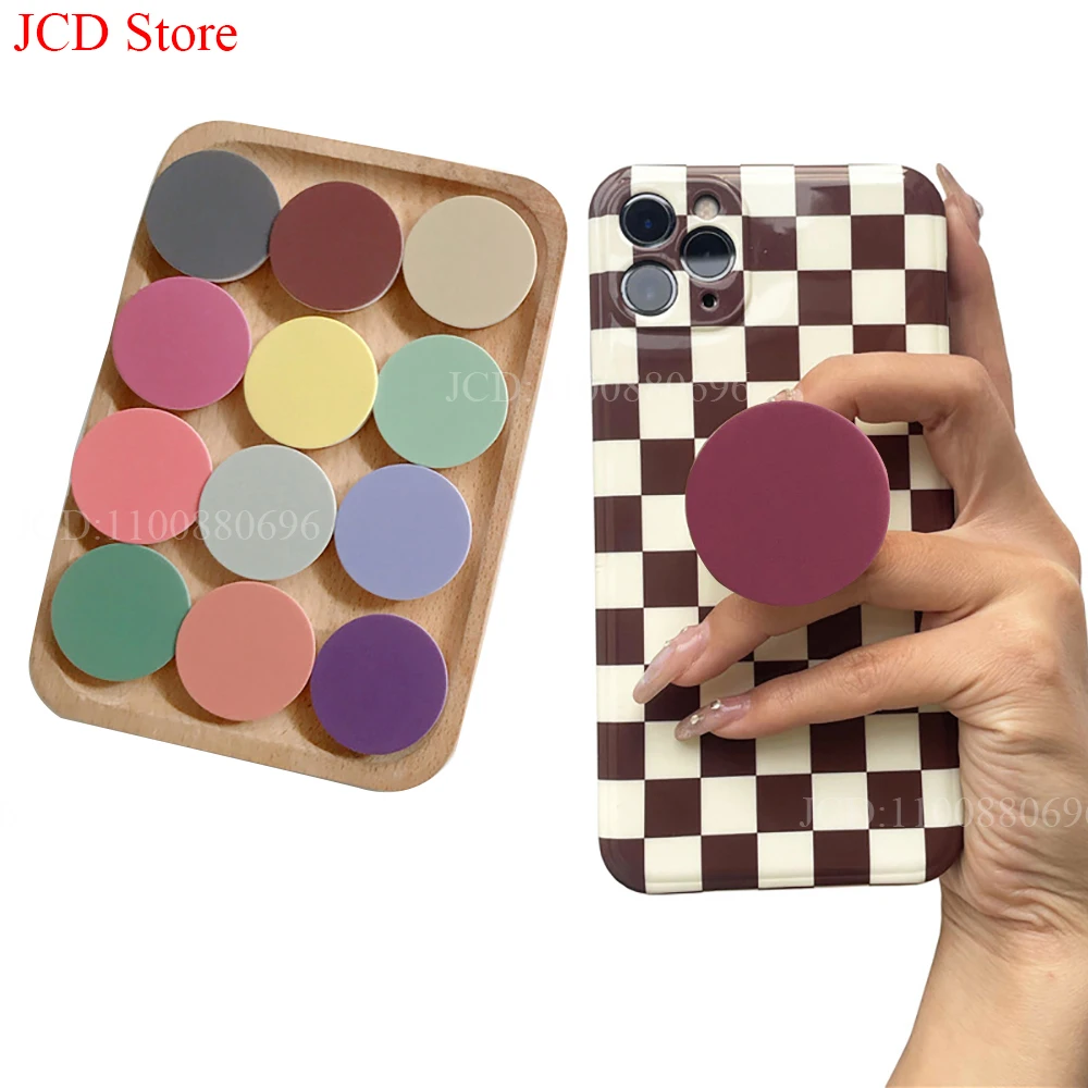 Support d'airbag pour document solide, style coréen, célébrité Internet, bureau paresseux, rétractable, support de téléphone portable pliant, prises pop