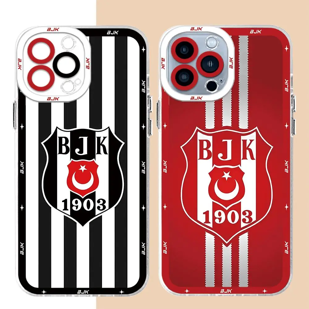 Truthahn B-Besiktas Handy hülle für Apple iPhone 15 Pro Max 13 14 plus 12 Mini 11 Pro XR 8 Se 7 6s XS Max Matte Rüstung Abdeckung
