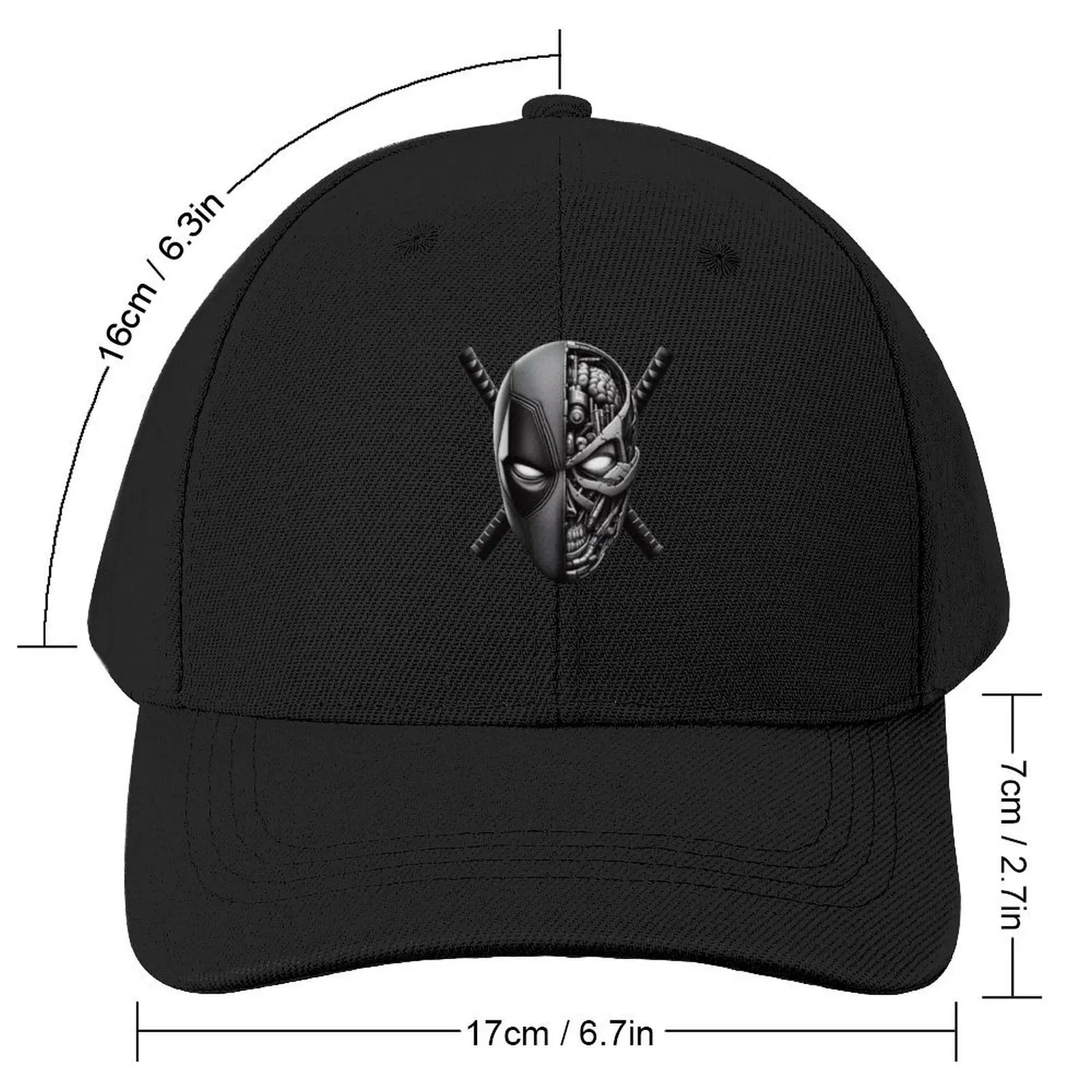 Deadp00l X-Ray Baseball Cap Cosplay Thermal Visor summer hat For Women 2025 Men's