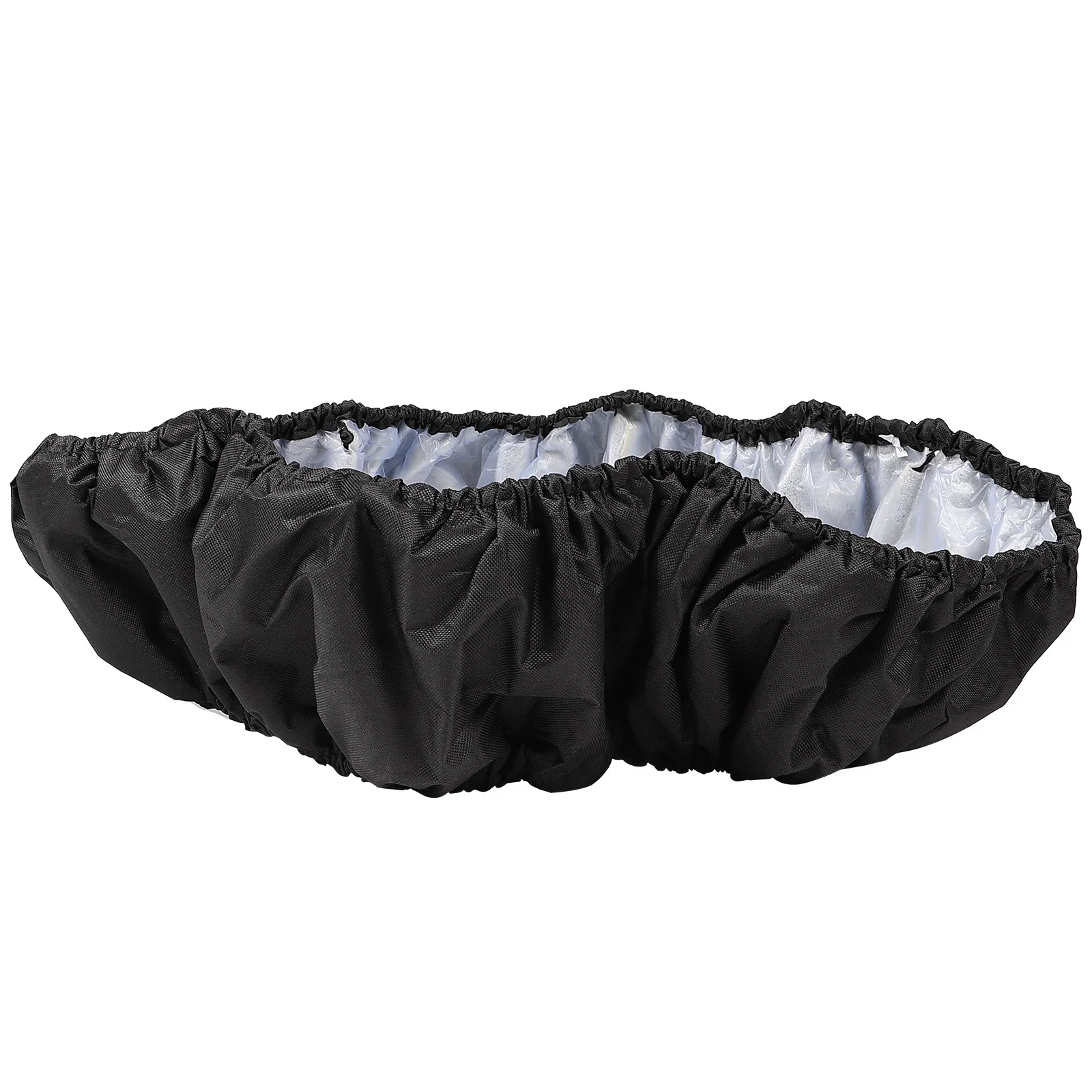 1 قطعة 38 بوصة غطاء إسفنجي غطاء بديل حامي لوسادة السلامة إطار دائري استبدال ملحق أسود 96 سنتيمتر #3