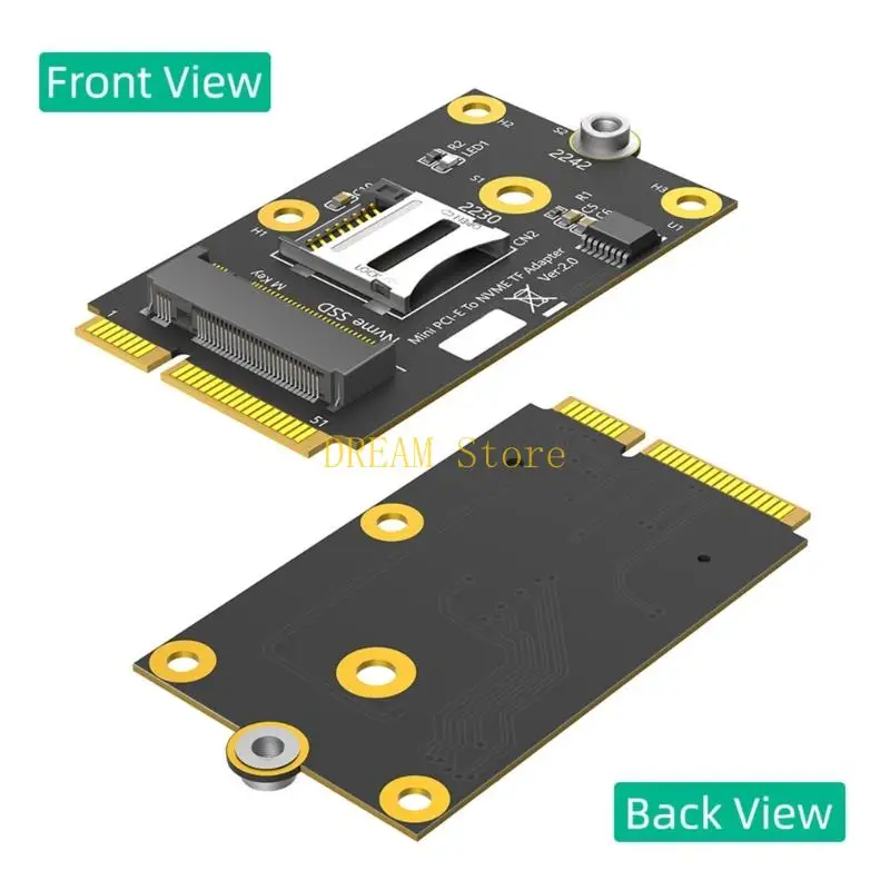 2 In 1 Mini PCIE Expansion Card Enables Hard Drive TF Card Installation Best Sale