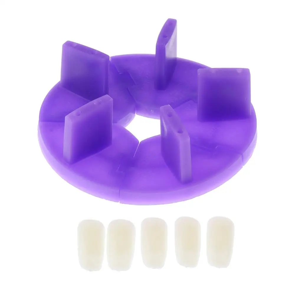 Soporte fijo ensamblado para práctica de entrenamiento de exhibición de manicura