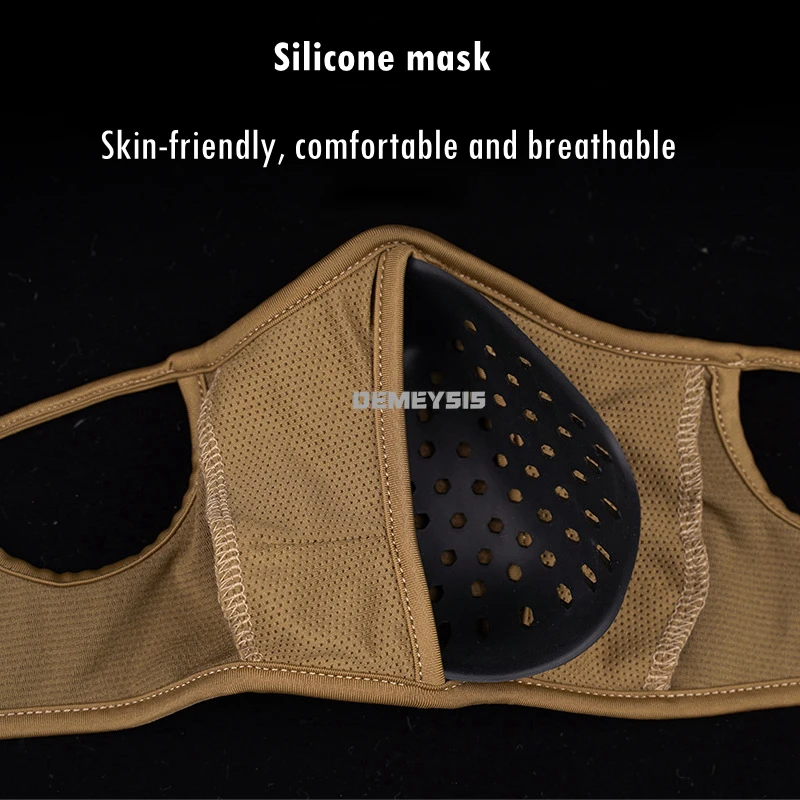 Tactical Half Face Balaclava Mask Breathable Outdoor Hunting Riding Hiking CS Shooting Scarves