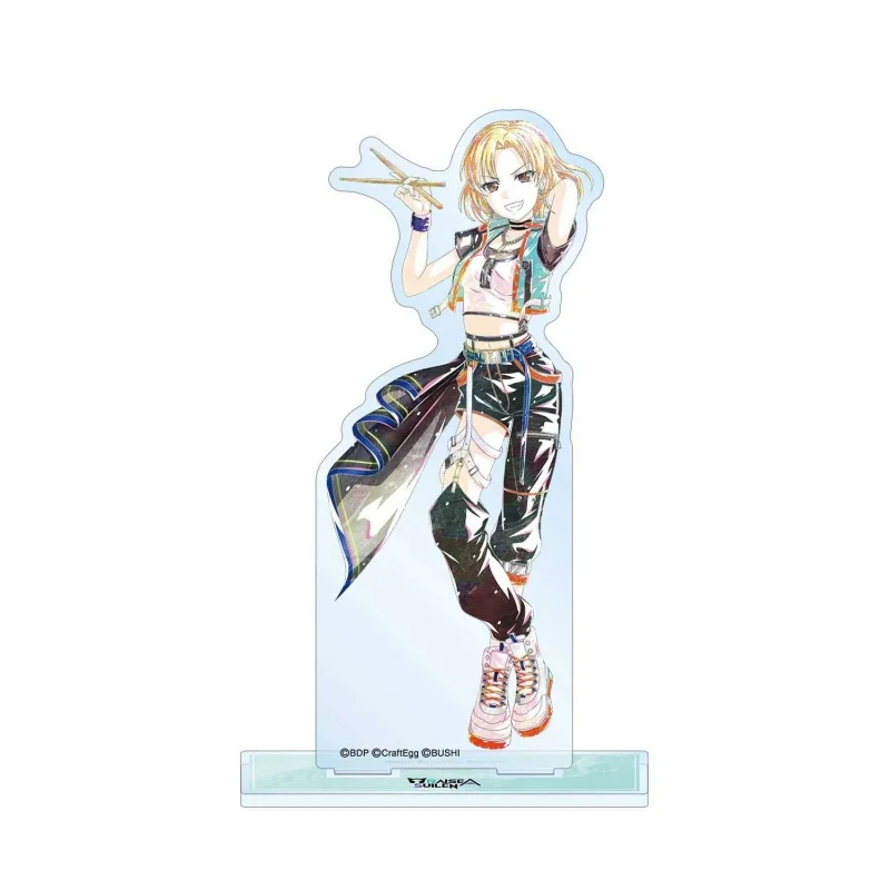 Multimedia Planning BanG Dream!  Yamabuki Saaya MASKING Acrylic Stand Model Plate Keychains Bedroom Decoration