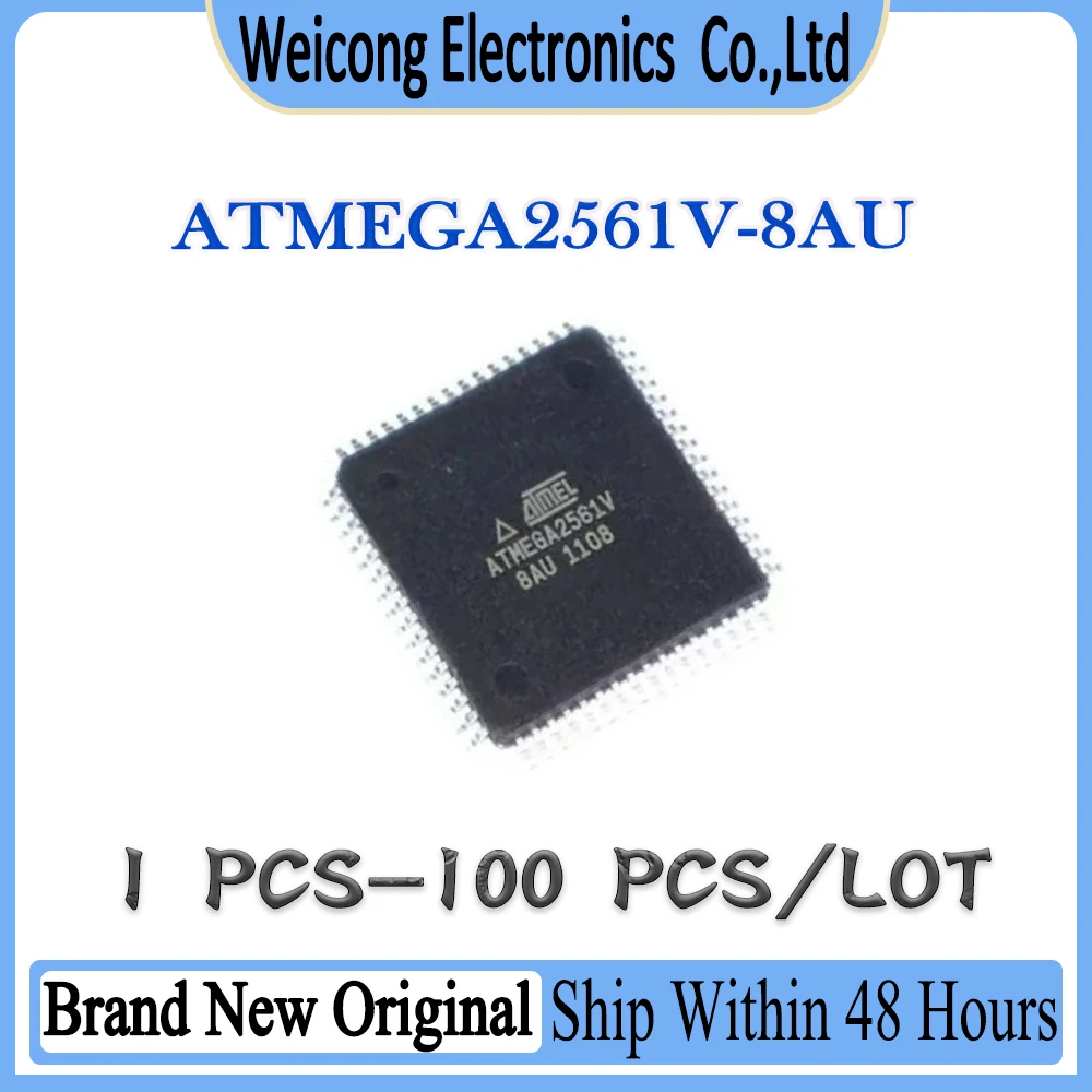 ATMEGA2561V-8AU ATMEGA2561V-8A ATMEGA2561V ATMEGA2561 2561V-8AU ATMEGA256 ATMEGA25 ATMEGA2 ATMEGA ATMEG AT IC MCU Chip TQFP-64