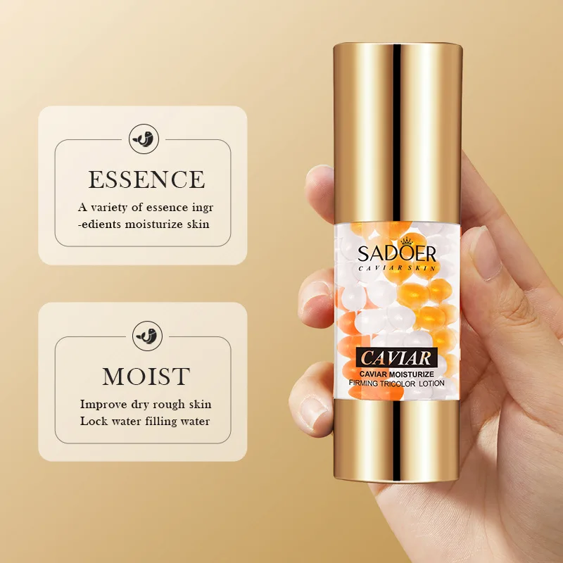 SADOER Caviar Collagen Face Essence Facial skincare Moisturizing Nourishing Firming Facial Serum Lotion Skin Care Products