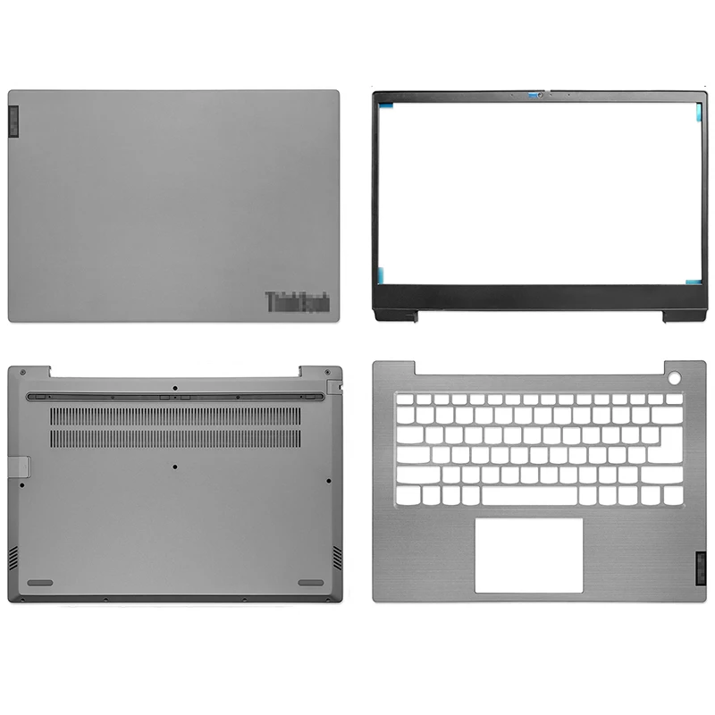 NEW For Lenovo ThinkBook 14 IIL 14 IWL 14 IML Series Laptop LCD Back Cover Front Bezel Palmrest Bottom Case Hinge Cover Gray