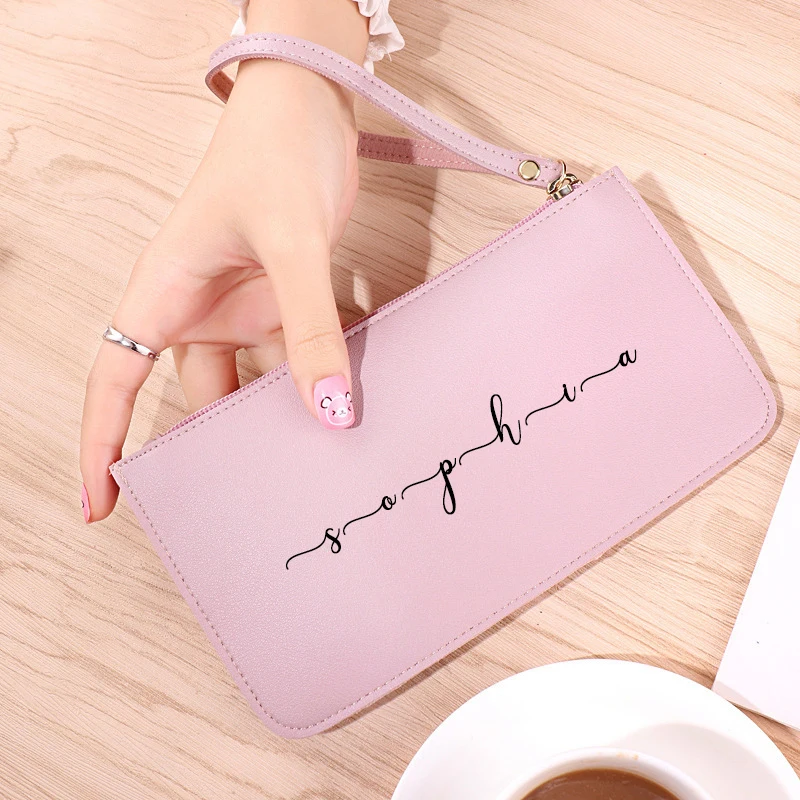 

Personalized Bridesmaid Double Layer Women's Large Capacity Handbag PU Leather Bridesmaid Gift Proposal Gift Wedding Bag