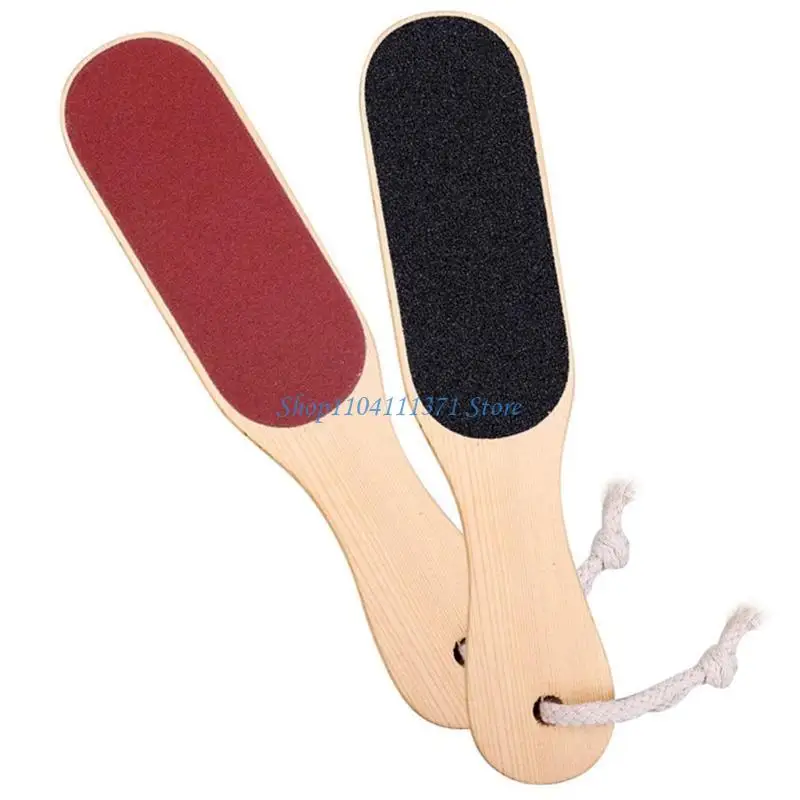 P9FC Foot Files Wooden Pedicure Foot File Pumice Stone Foot File Wooden Pedicure Feet