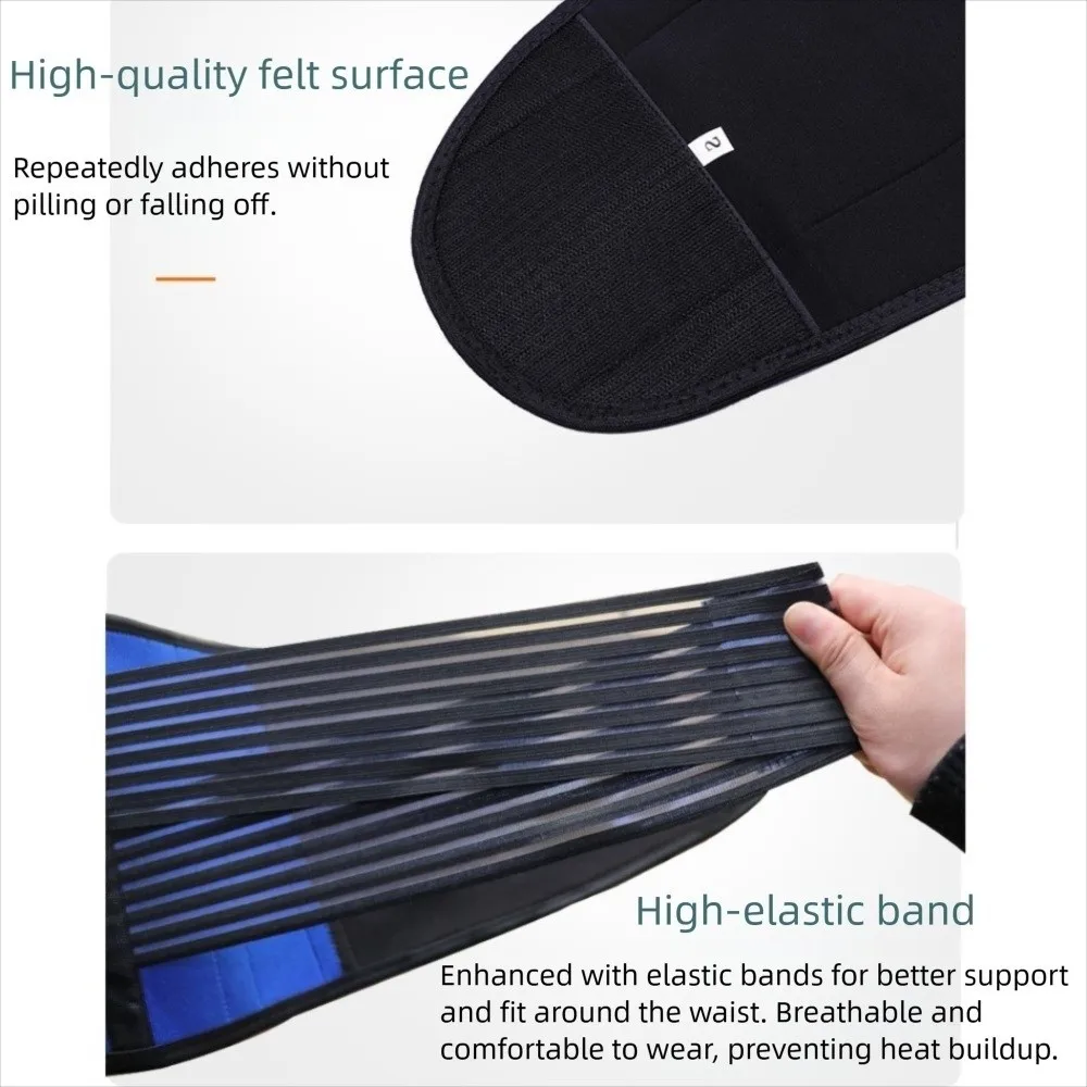 

Double Pull Back Lumbar Support Belt Adjustable Anti-skid Waist Orthopedic Corset Safe Bodybuilding Waist Trainer Brace Gym