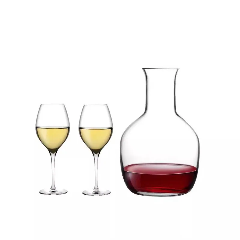 

Crystal glass decanter wine dispenser wine glass home set gift