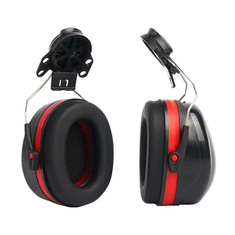 ABJF-Professional For Safety Helmet Noise Cancelling Earmuffs 1 Pair- Ideal For Woodworking, Airports, Factories& Loud Environme