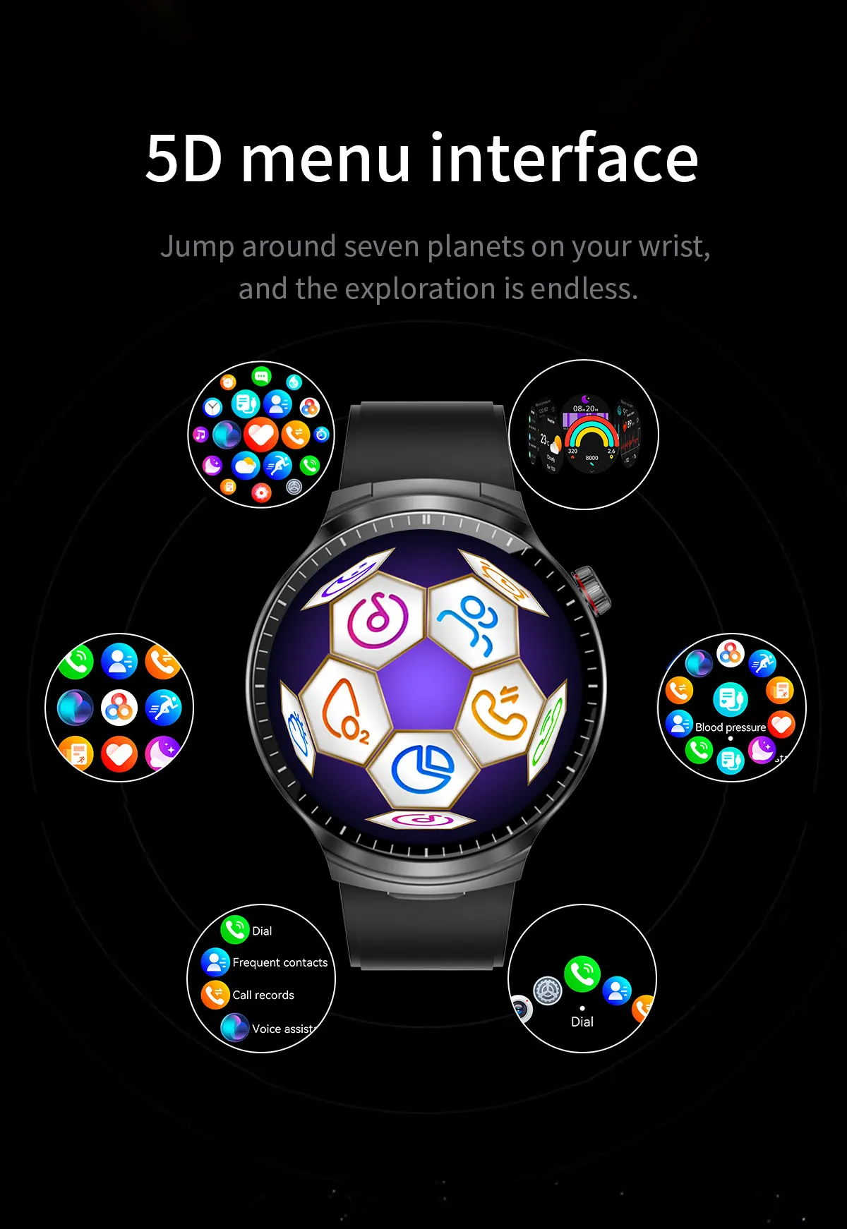 LIGE 2026 Neue TWS 2-in-1 Kopfhörer Smartwatch 1,85 Zoll Bluetooth-Anruf Herren Ohrhörer Smartwatch Herzfrequenz Gesundheitsmonitor Musik-Uhr – Detail 15