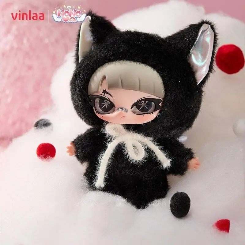 

VINLAA NONO Vinyl Plush Doll Keychain Trendy Blind Box Stuffed Toy Bag Pendant Cute Collectible Doll Birthday Gift For Girls