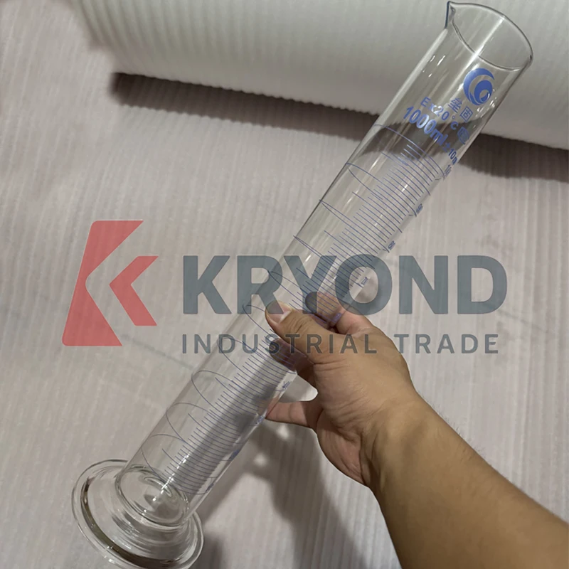 1000ml 実験用ガラスメスシリンダー 純正品