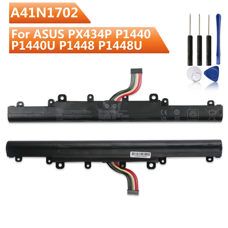 

A41N1702 Replacement Battery For ASUS PX434P P1440 P1440U P1448 P1448U P1440FA PX434P 3000mAh with Tools