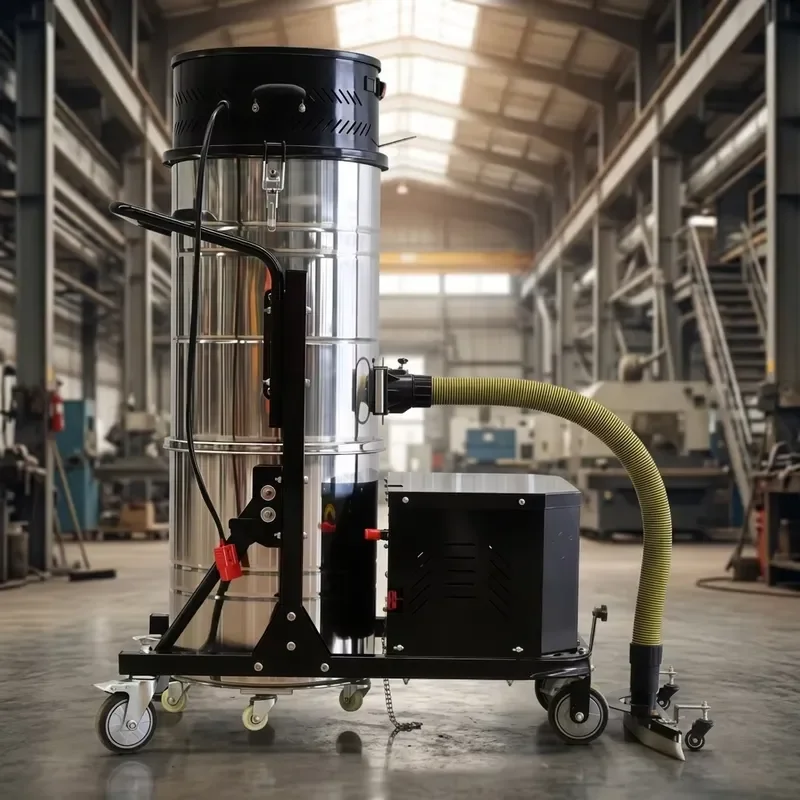 for Portable Cordless Workshop Cleaning Equipment 80L Battery Powered High Suction Heavy Duty Industrial Vacuum Cleaner