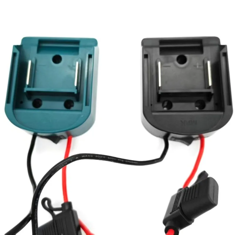 Portable Power Wheel Battery Adapter for BL1830 18V Li-ion Battery with 14 AWG Tool Connector for DIY Remote-controlled Toy Cars