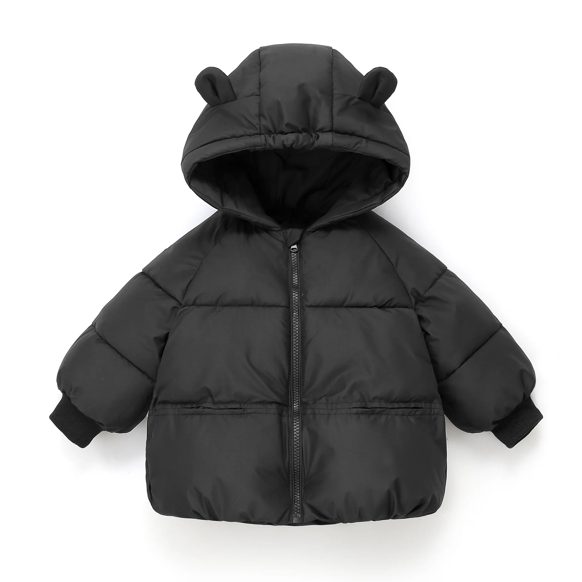 Winter Baby Girl Clothes Korean Casual Fashion Hooded Warm Boy Outerwear Toddler Coat Children Jacket For Kids Clothing BC501